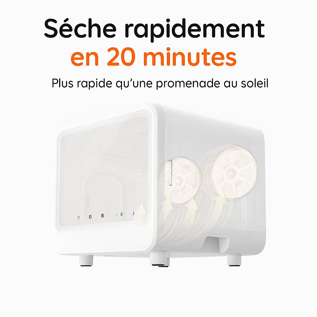 DryCat Y - 2 | Séchoir automatique pour chat - Autofélin