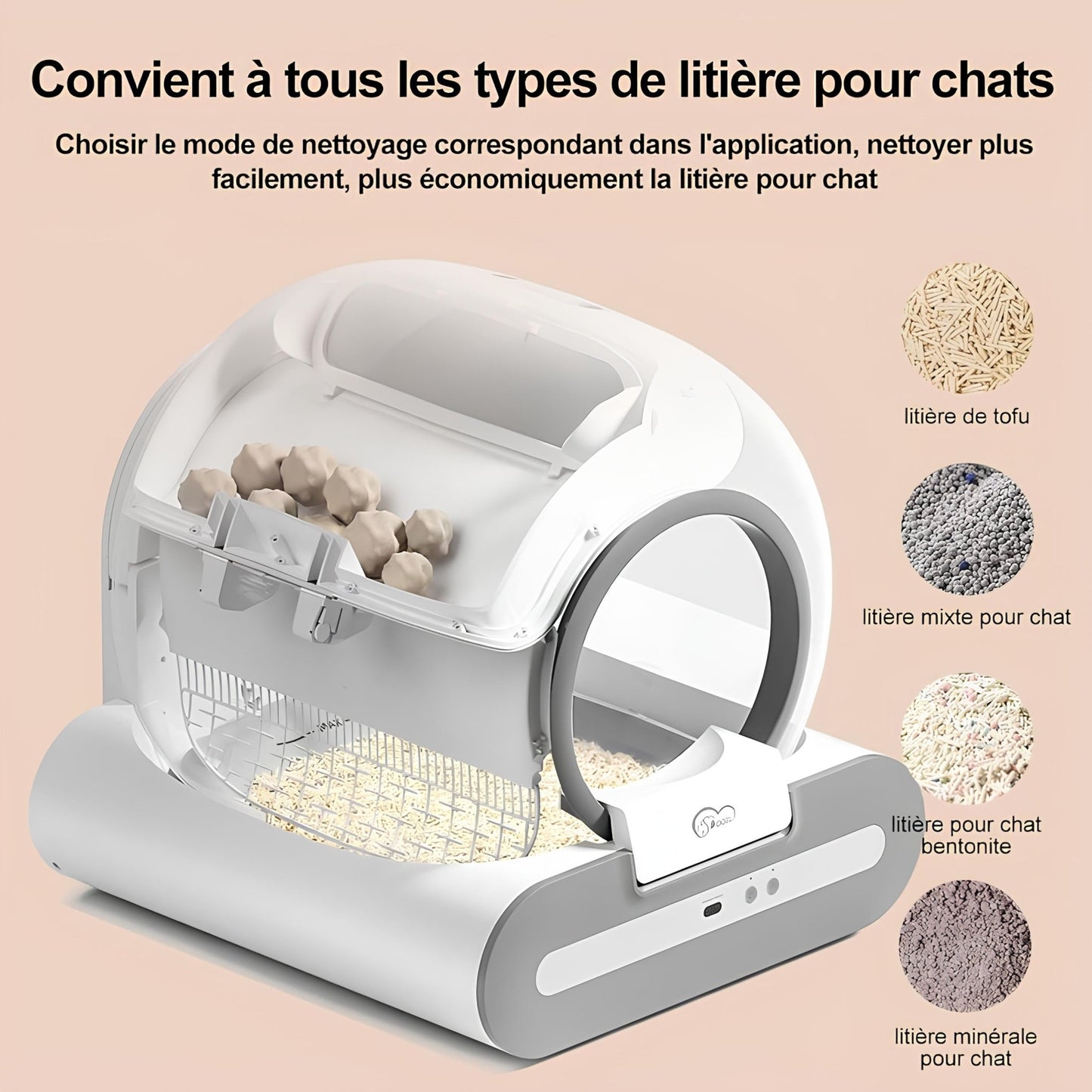 Ti + | Litières Automatiques pour Chat - Autofélin